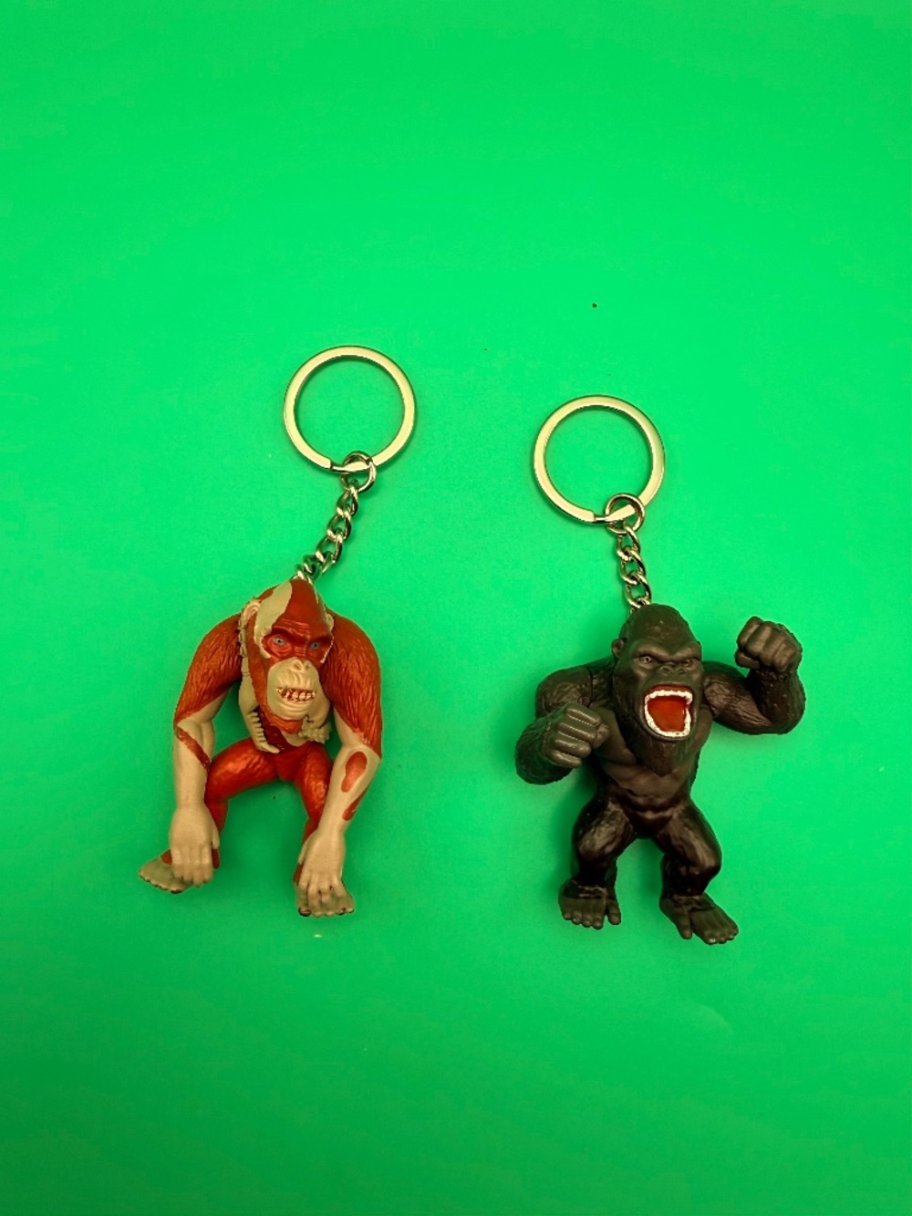 Godzilla x Kong Kong & Skar King Jada Toys Keychain Lot of 2